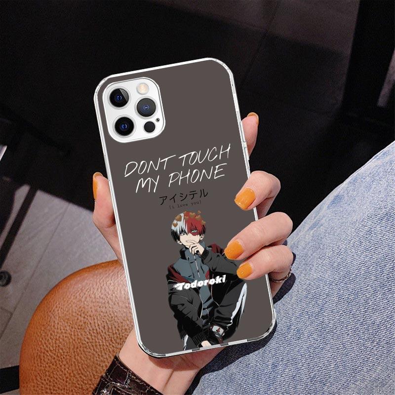My Hero Todoroki Shoto Phone Case For iPhone 17 Air 16 Pro Max 16E 15 + 14 Plus 11 12 13 Mini 7 8 SE Gift Print Cover Fundas 17