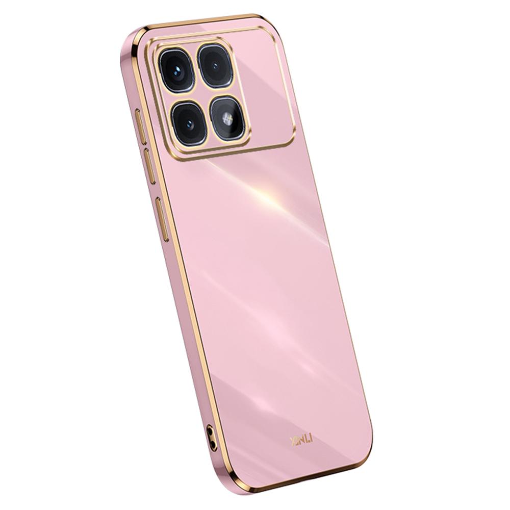 XINLI For Xiaomi Redmi K70 Ultra Case TPU Phone Cover with Electroplating Frame