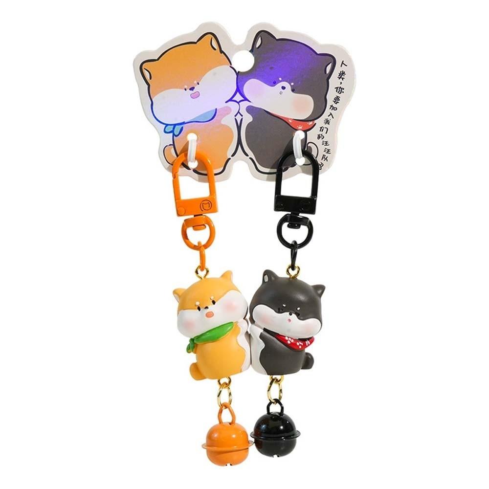 2 Stück Hunde Paar Schlüsselanhänger Harz Rucksack Schlüsselanhänger Lustige Magnetische Tieranhänger Autoschlüssel