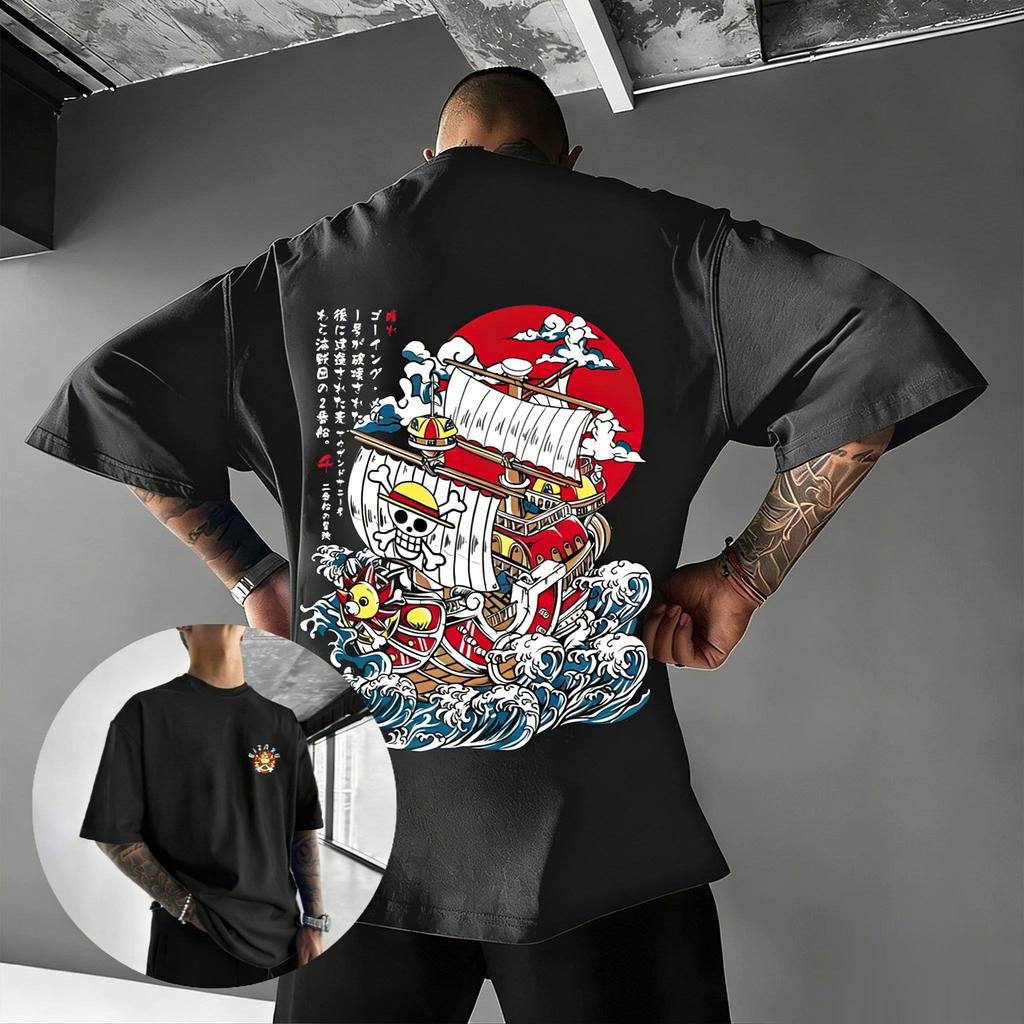One Piece Anime T Shirt Men Women 2026 Summer Cotton Short Sleeve Tops Graphic Print Casual Streetwear Japanese Manga Tee Y2k