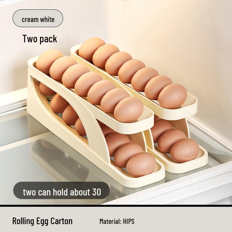 Automatic Rolling Egg Dispenser for Refrigerator