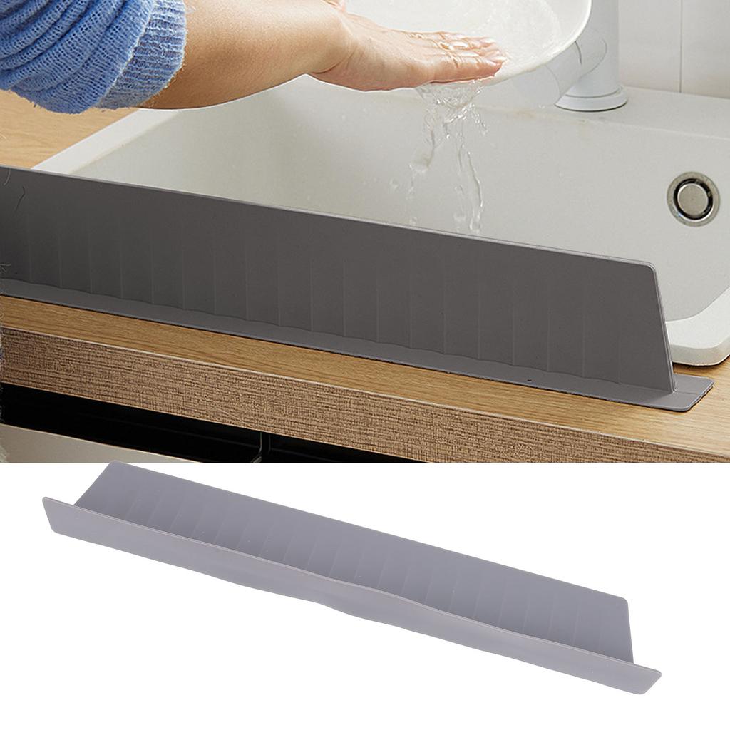 Sink Splashing Guard Silicone Water Proof Multifunctional Sink Splatter Guard for Kitchen Tasks