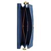 Coach Tabby 30 Removable Chain Strap Denim Shoulder Bag Large Women shoulder bag Brass Dark-Blue CAN17-B4RHO
