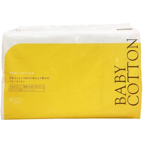 

[.co.jp Exclusive] Aoyama Labo Cotton Labo Baby Cotton Large Wipes, Large Capacity, 640 Count