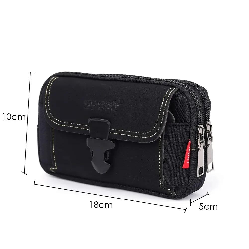 Unisex Gürteltasche Handy-Tasche für Herren Handyholster Tasche Molle Hüfttasche Pack Kleine Taktische Dienstgürtel Rucksack Kartenhalter