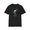 Alien Selfy with Trump Air (hair) Force One, Funny, Humor, Extraterrestrial.