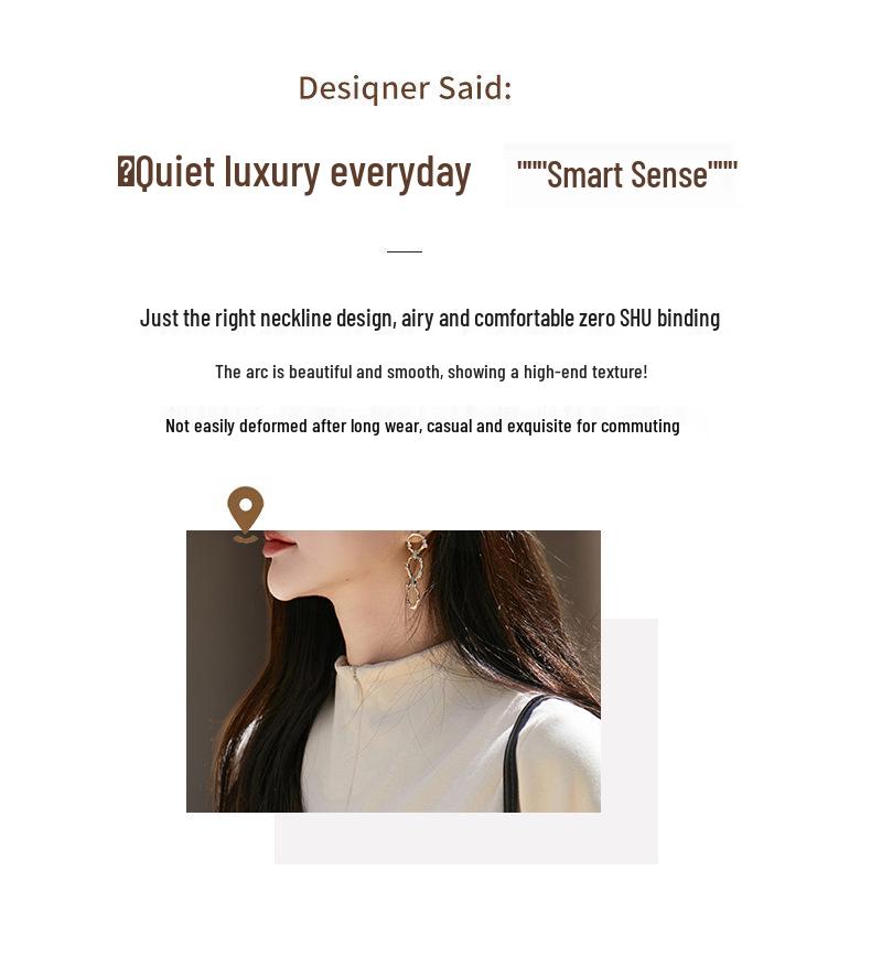 Soft & Cozy Women's Half-Zip Stand-Up Collar Sweatshirt - Warm, Long Sleeve, Loose Fit for Autumn/Winter