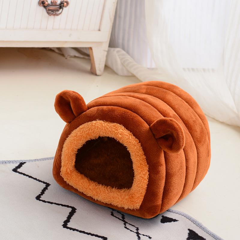 Mini Pet House: Cozy Hamster, Guinea Pig, Hedgehog & Squirrel Bed for Small Rodents