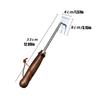 Weeding Tools Gardening Long Handle Grass Puller Manual Weeders Hand Weeding Device Three Teeth Manual Cultivator for Courtyard
