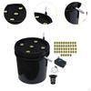 Hydroponic Growing System Kit Buckets Nest Baskets Indoor Outdoor Garden