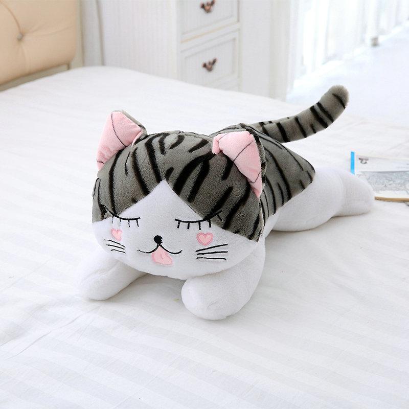 20cm 5 Styles Cute Cat Plush Toys Doll Soft Animal Cheese Cat Stuffed Toys Dolls Pillow For Boys Girl Gifts