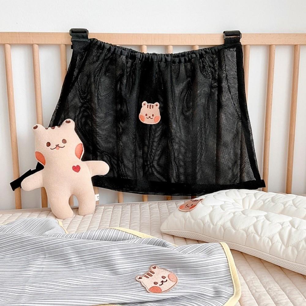 Large-capacity Baby Stroller Storage Bag Multifunction Mesh Mommy Bag Baby Pram Hanging Bag  Bottle