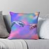 Creation Of Adam Michelangelo Square Pillowcase Polyester Linen Velvet Creative Zip Decor Pillow Case Home Cushion Cover