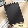 Cute Mini Notebooks A7 Pocket Notebook Small Memo Pad Loose-leaf Square Notepad Horizontal Line Inner Page Memo Pad Diary Book