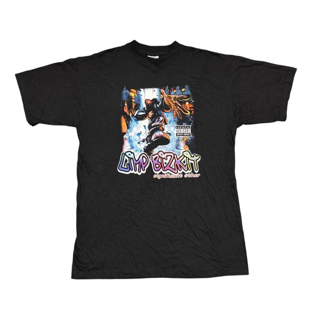 Vintage Limp Bizkit Shirt Y2K Tour Concert Rock Metal Band Tee Korn Linkin Park  Unisex T-Shirt M