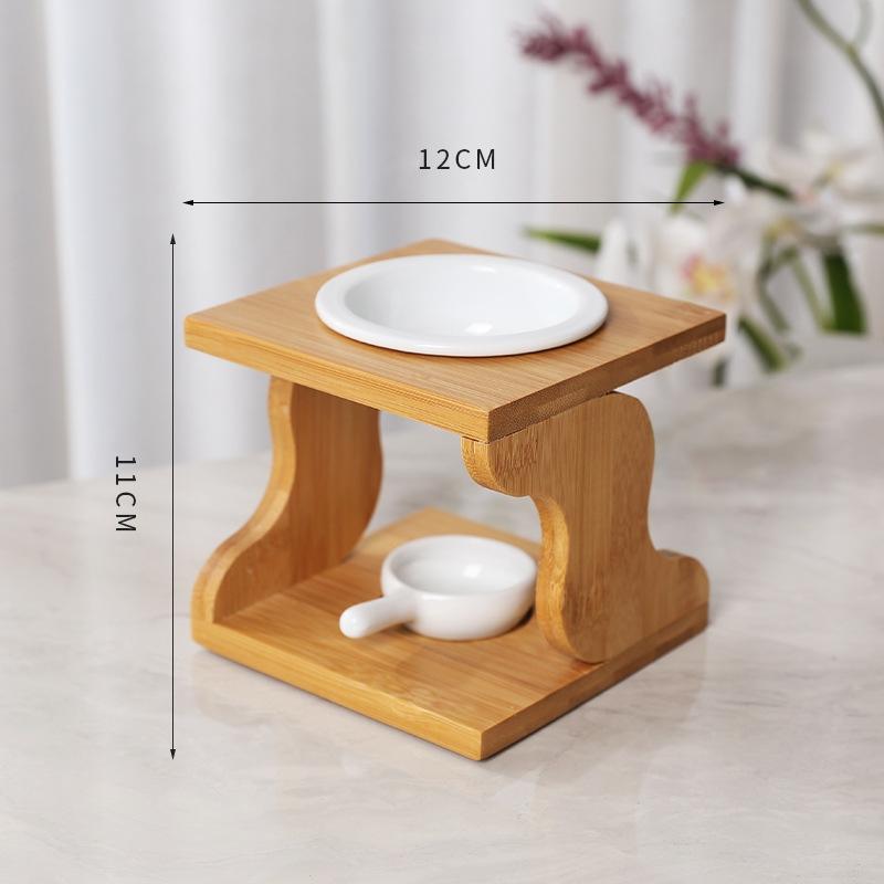 Essential Oil Burner, Aromatherapy Aroma Burner Ceramic Oil Diffuser Candle Tealight Holder Home Bedroom Decor Valentine Gifts