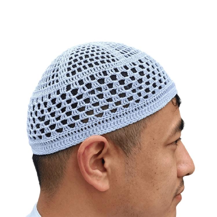 Premium Woven Jewish Skull Cover Practical Accessory for Religious Observances and Special Occasion