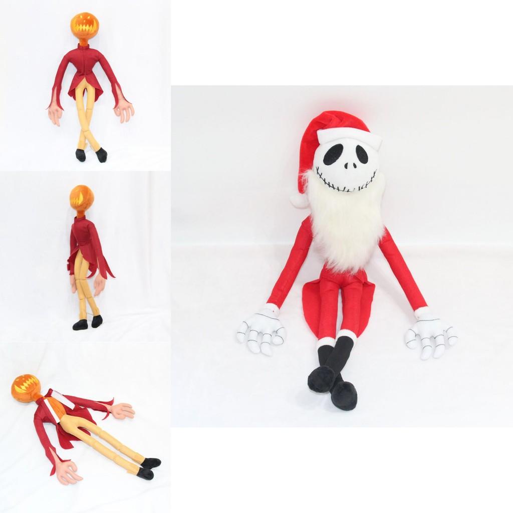 Jack Skellington Santa Claus Plush Toy Perfect Christmas Gift For Kids