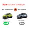 For BYD Seagull Door Slot Pad Glass Lifting Panel Sticker Door Armrest Protective Cover Storage Box Pad Car Interior Supplies