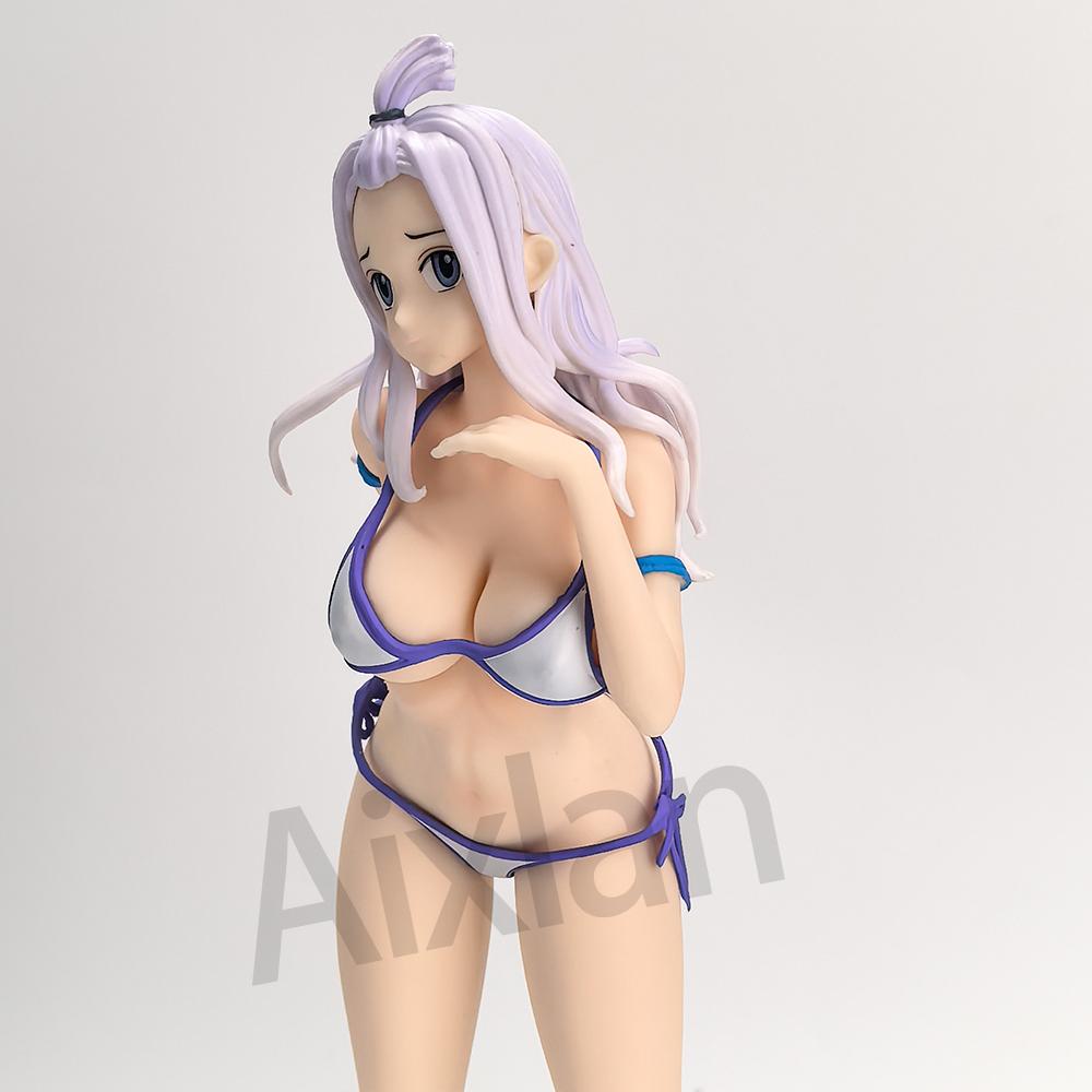 27CM FAIRY TAIL Anime Figure Mirajane·Strauss PVC Action Model Collectible Model Toys Kid Gift Ornaments cartoon Doll