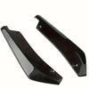 Two-piece Universal Car Bumper Lip Diffuser Split Spoiler Scraper Protector, Rear Corner Rear Spoiler Modification