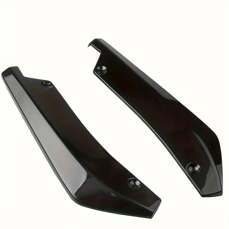 Two-piece Universal Car Bumper Lip Diffuser Split Spoiler Scraper Protector, Rear Corner Rear Spoiler Modification