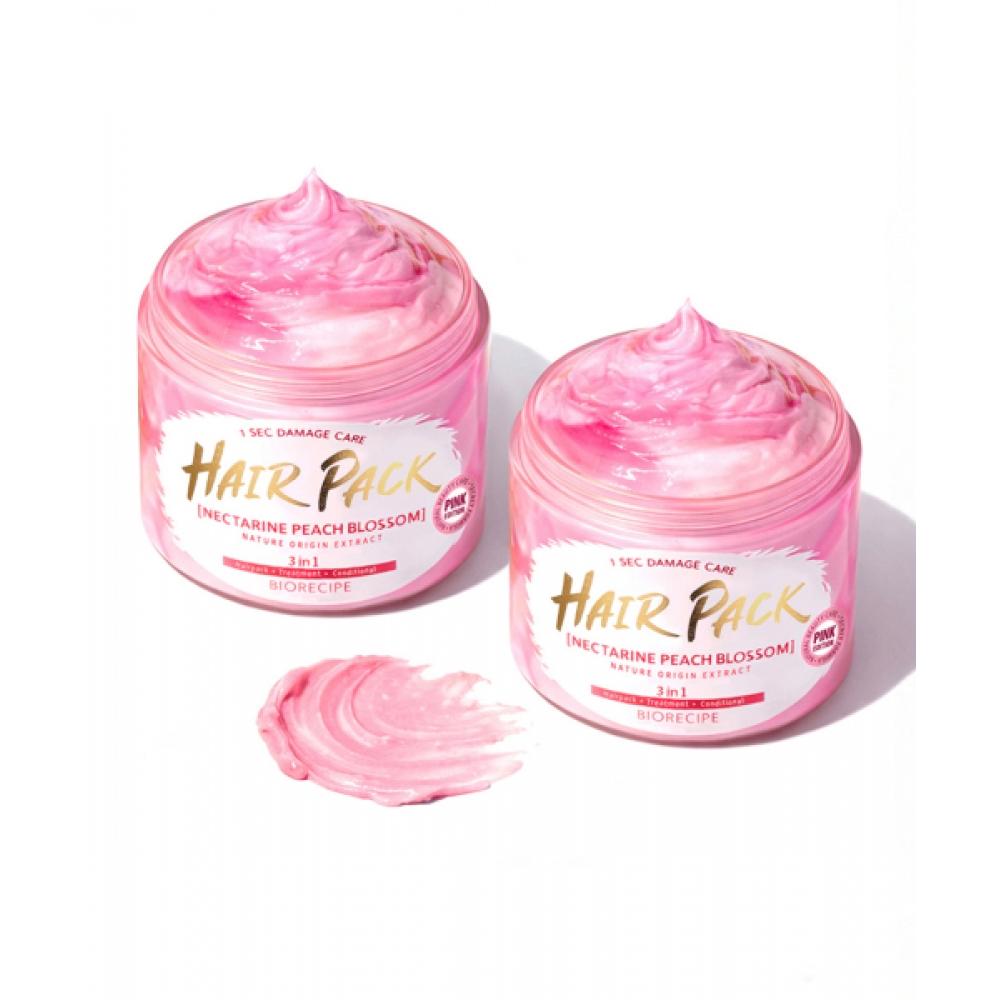 BioRecipe Bio Recipe 1 Second Damage Care Pink Hair Pack 300g  Damaged Hair Repair Lpp Treatment Protein Hair Clinic pink hair pack