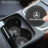 1/2pz Tappetino Antiscivolo per Portabicchieri Auto Sottobicchiere Tappetino in Gomma Per Mercedes Benz Classe B/C/E/S Classe A C200L GLC GLK CLA Accessori