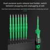 Heavy Duty Double Ended Magnetic Screwdriver Heavy Duty Double Tip Design High Torque for Mechanics Electrical Repairs