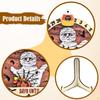 Halloween Advent Calendar Collectible Art Crafts with Base Table Centerpiece Style A
