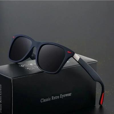 Classic Polarized Sunglasses Men Women Brand Design Driving Square Frame Sun Glasses Male Goggle UV400 Gafas De Sol
