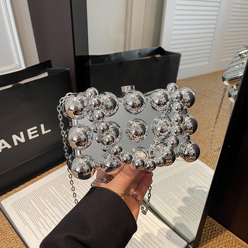 Acrylic Clutch Bag For Women Evening Party Prom Luxury Shoulder Crossbody Bags Handbag With Chain Wedding Bridal Day Purse Gifts