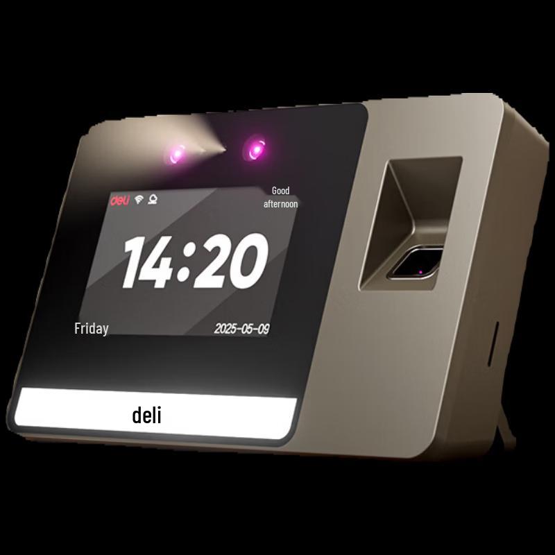 Deli Multi-Biometric WiFi Cloud Time Attendance Machine