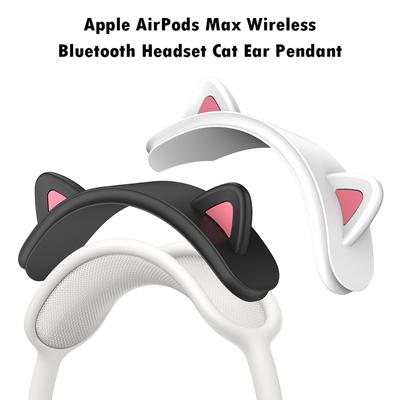 Katzenohren Silikon Kopfhörer Stirnband Protektoren für Apple Airpods Max Kopfhörer