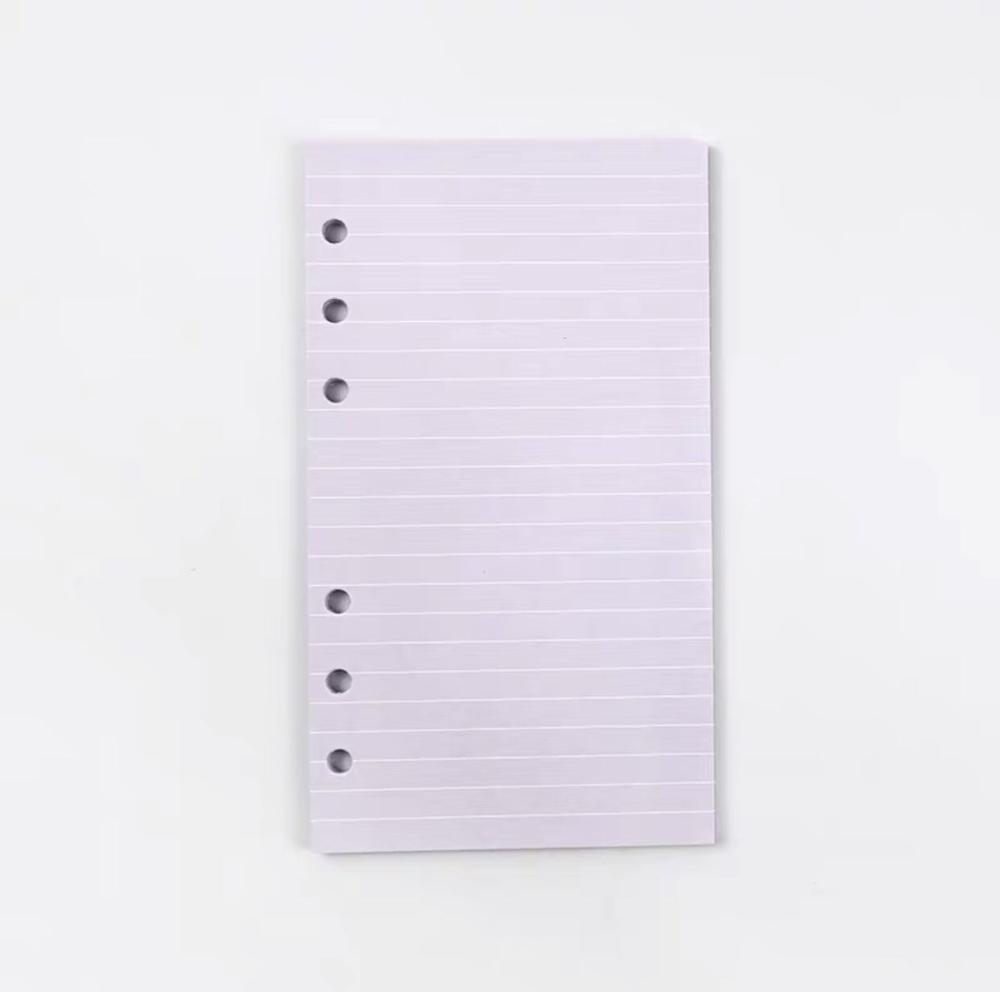 NOWY Macaroon Color A6/A5 PU Leather DIY Binder Notebook Cover Diary Agenda Planner Paper Cover School Paperwear