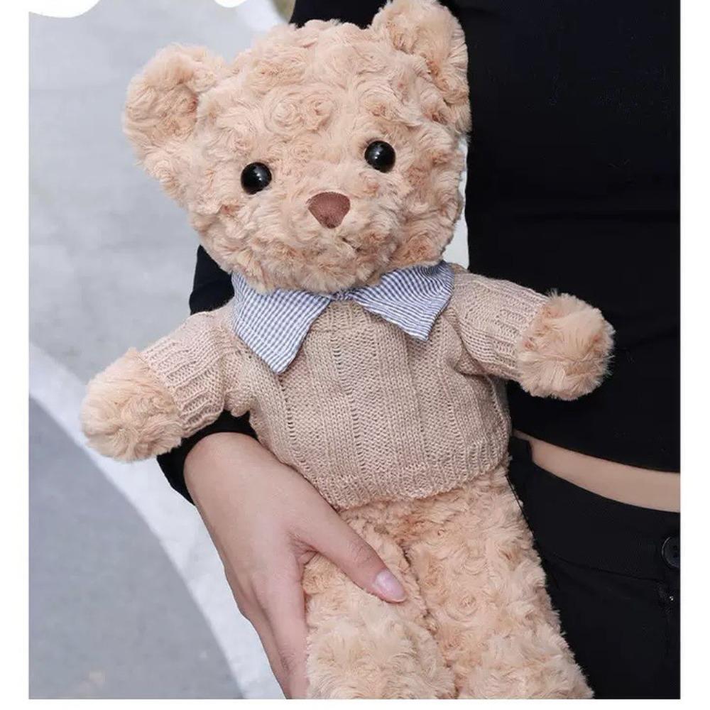 Teddy Bear Plush Toy Girl Gift Gift Flower Shop Bouquet Toy Sweater Bear Doll Doll