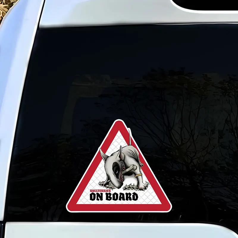 Dog Car Stickers Animal Auto Accessories Self-adhesive Vinyl Decals Body Bumper Windshield Window Scratch Covering Decoration