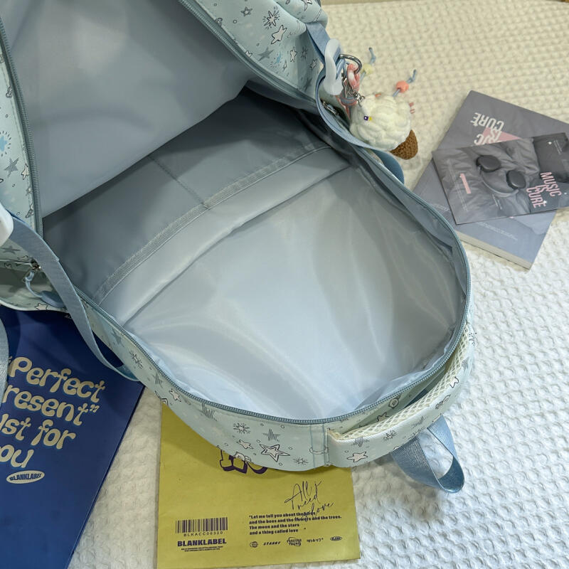 Schoolbag Women's Star Backpack Junior High School Student Lightweight Backpack