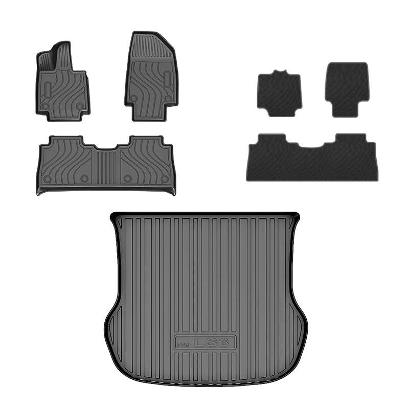 2023 IM LS6 Car Floor Mats: Eco-Friendly, Waterproof TPE Trunk Mat
