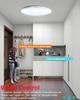 Chysongoods Lampada da soffitto LED 40 cm 45 W Dimmerabile e Temperatura Colore Regolabile RGB Ambiente Altoparlante Bluetooth Integrato Compatibile con Alexa per Uso Interno