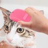 Hundewaschbürste Katzenpflegebürste Hund Ausfallbürste Haustier Shampoo Bad Beruhigende Massage Gumminoppen Currykamm Haustier