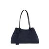 Women's Retro Suede Tote Bag - Large Capacity Frosted Shoulder Bag for Autumn 2025