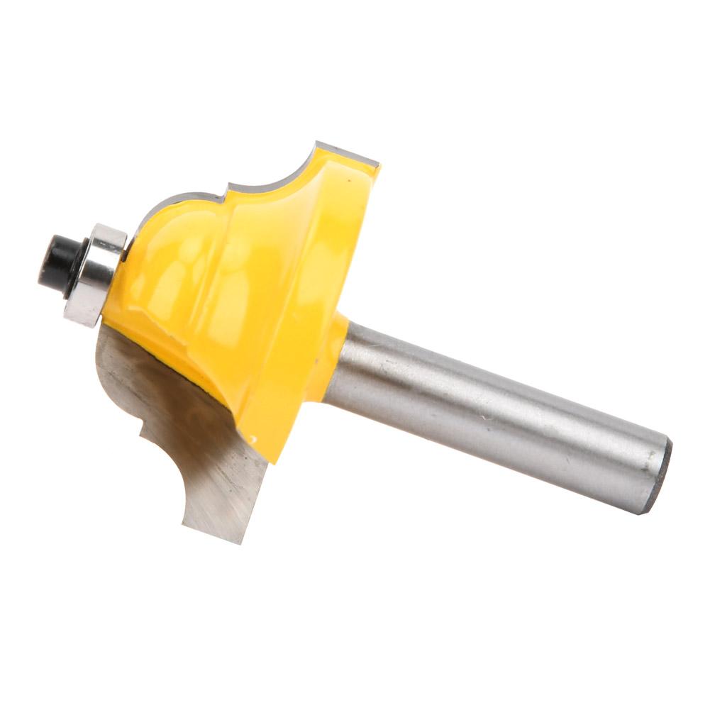 8mm Shank Double Roman Ogee Router Bit Woodworking Milling Cutter8x38.1mm