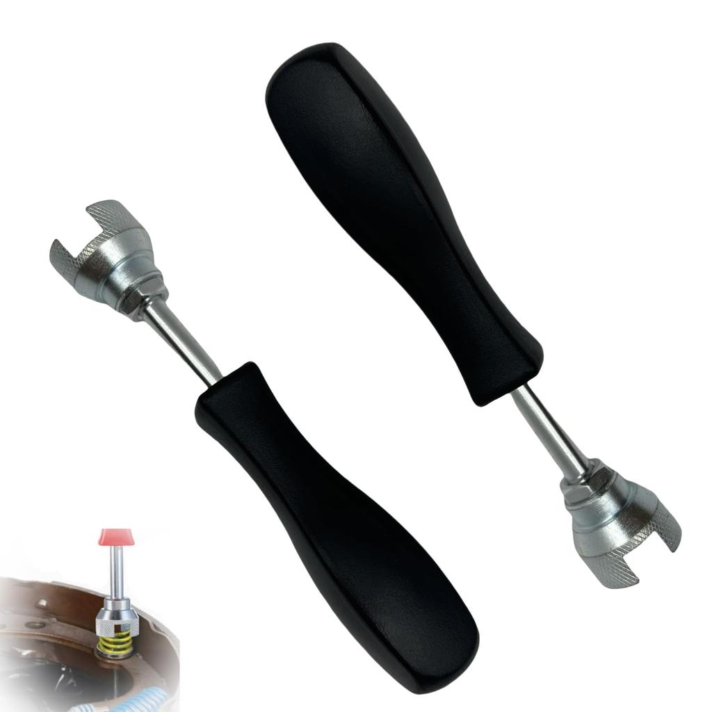 Brake Spring Compressor Tool, Drum Brake Spring Compressor Tool, Heavy Duty Installer For Car And Truck Maintenance Brake Shoe Remover Kit For Aut