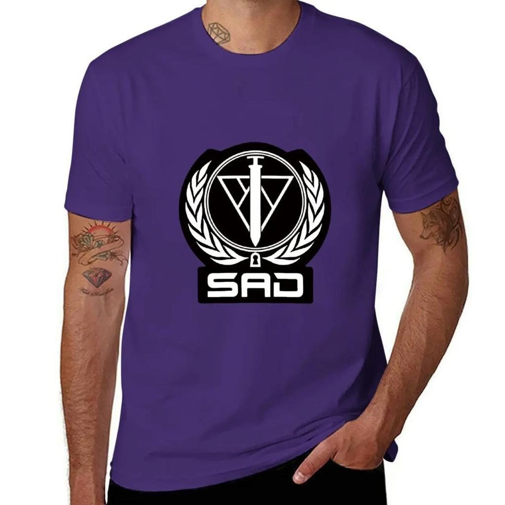SAD Psycho Pass Inspired Emblem T-Shirt new edition for a boy workout shirts for men