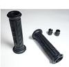 SUPERGRIP SG251 Custom Motorcycle Grip, End: Through, Black, Total Length 5.1 Inches (130 Mm), Bar End Cap Included