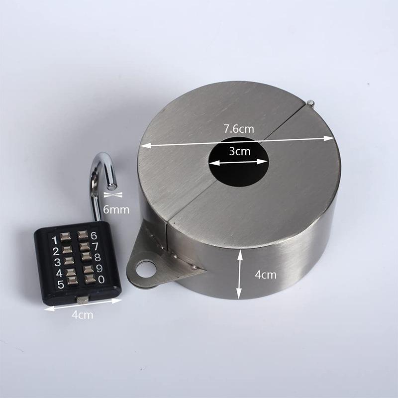 Outdoor Faucet Lock Cover, Gate Valve Lock Device, Household Faucet Protection Cover, Wall Mounted Faucet Cover, Password Lock
