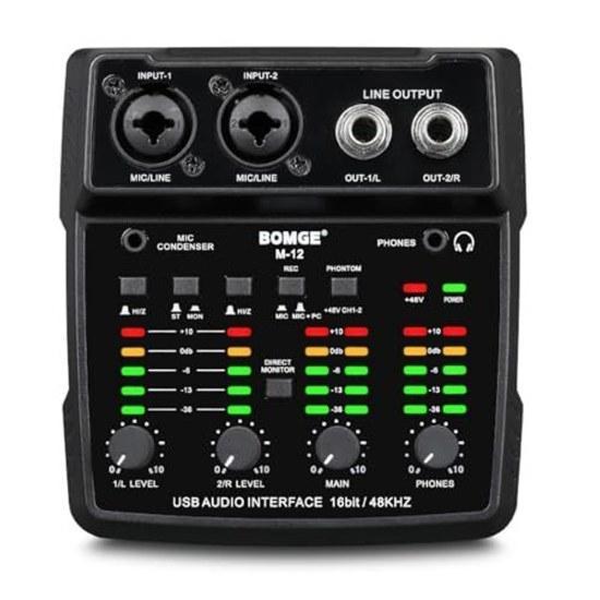BOMGE Audio Interface XLR 3