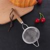 Wooden Handle Strainer Colander 304 Stainless Steel Filter Spoon Fishing Spoon  Soup Pot