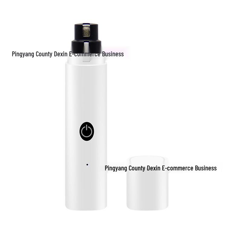 

USB Rechargeable Pet Nail Grinder with Light - Long Battery Life for Dogs & Cats